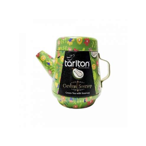 Tarlton Tea Pot CARDINAL SOURSOP GREEN Tea 100g